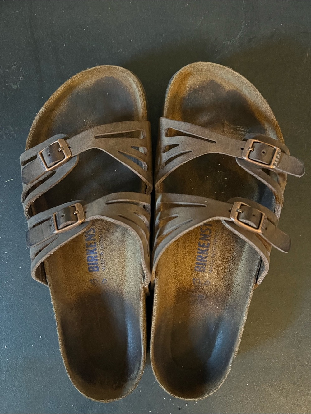 Birkenstock Granada  Genuine Leather Soft Footbed Women's Sandals